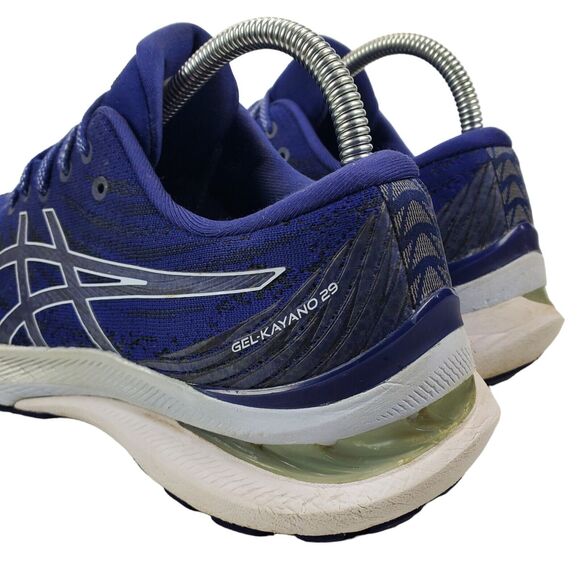 ASICS Shoes GEL KAYANO 29 Womens Size 9.5 Blue White Running Sneaker 1012B272 - Picture 10 of 14